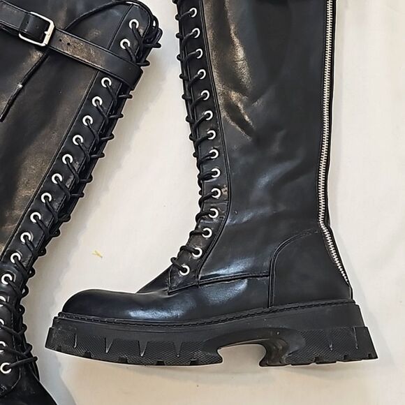  - Merry Scott tall, platform boots size 38 - Picture 2 of 13
